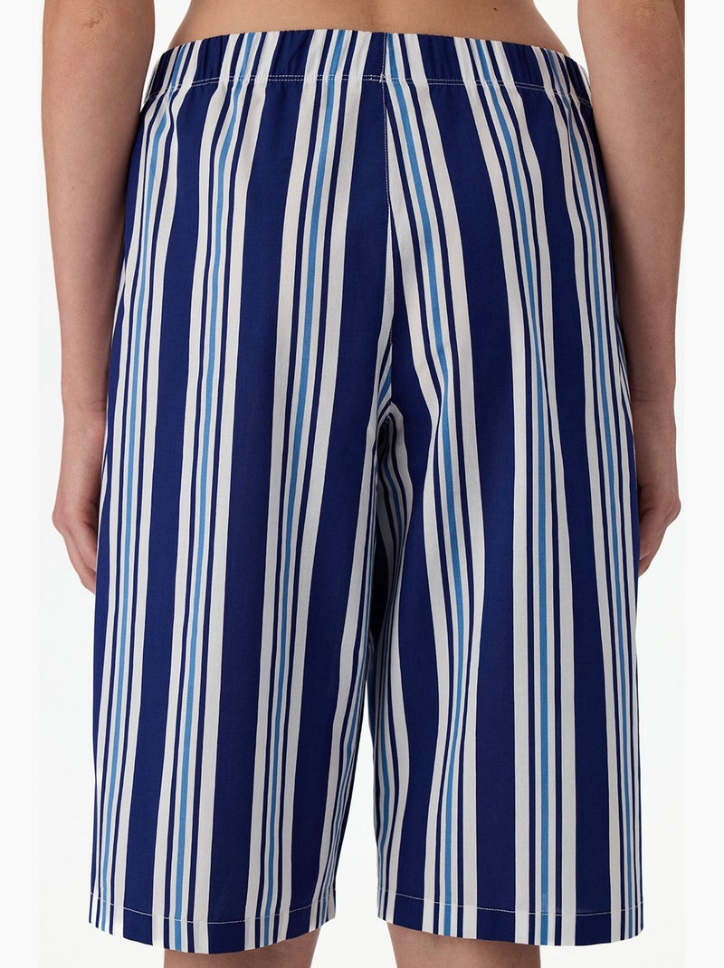Bas de pyjama rayés vacation penti Bleu Blanc - Kiabi