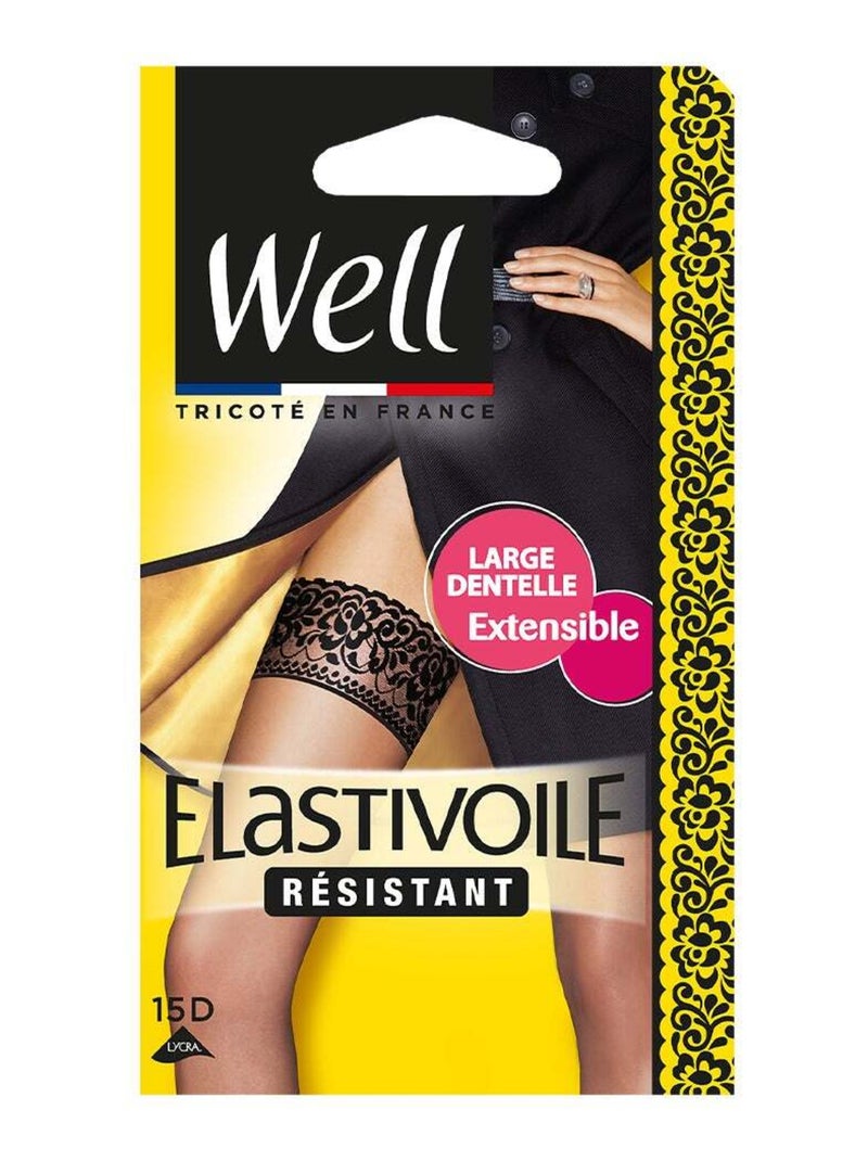 Bas ELASTIVOILE Noir - Kiabi