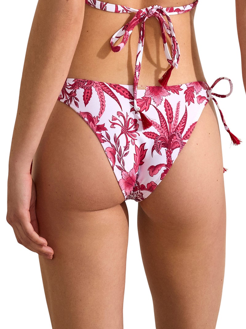 Bas maillot brésilien de bain ACANTHUS Rose - Kiabi