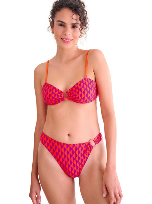 Bas maillot brésilien de bain échancré ARUBA - Kiabi