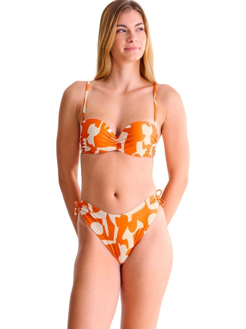 Bas maillot brésilien de bain échancré ASWAN - Kiabi