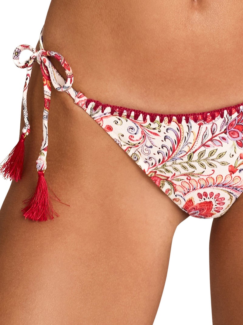 Bas maillot brésilien de bain MIRAGE Blanc - Kiabi