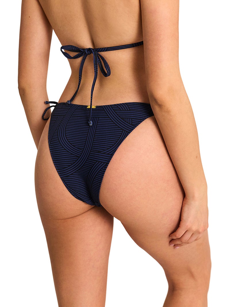 Bas maillot brésilien de bain REVERIE Bleu marine - Kiabi
