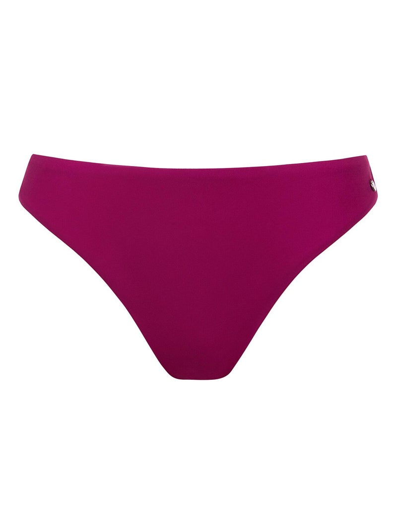 Bas maillot brésilien de bain taille basse Palma Violet - Kiabi