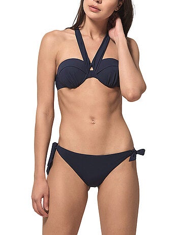 Bas maillot de bain à nouettes Blue Sense