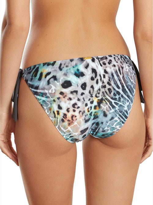 Bas maillot de bain à nouettes taille basse Animal - Kiabi