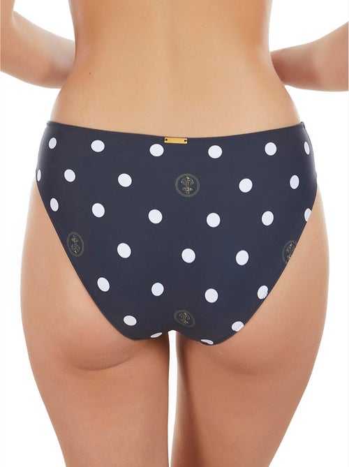 Bas maillot de bain bikini Lunares marine - Kiabi