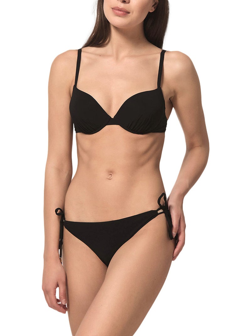 Bas maillot de bain brésilien Blue Sense Noir - Kiabi