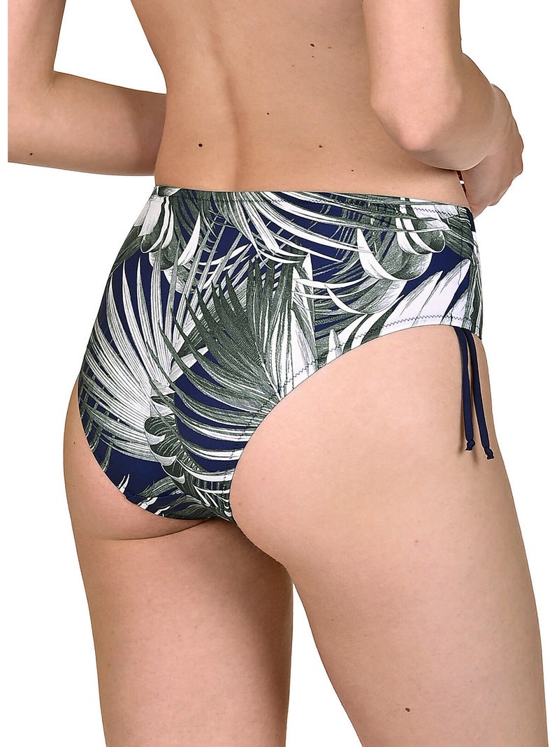 Bas maillot de bain côtés réglables Buenos Aires Bleu - Kiabi