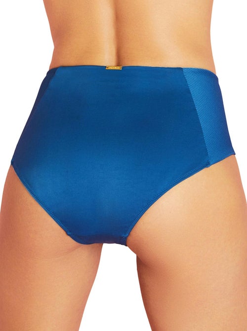 Bas maillot de bain slip taille haute Maldives - Kiabi