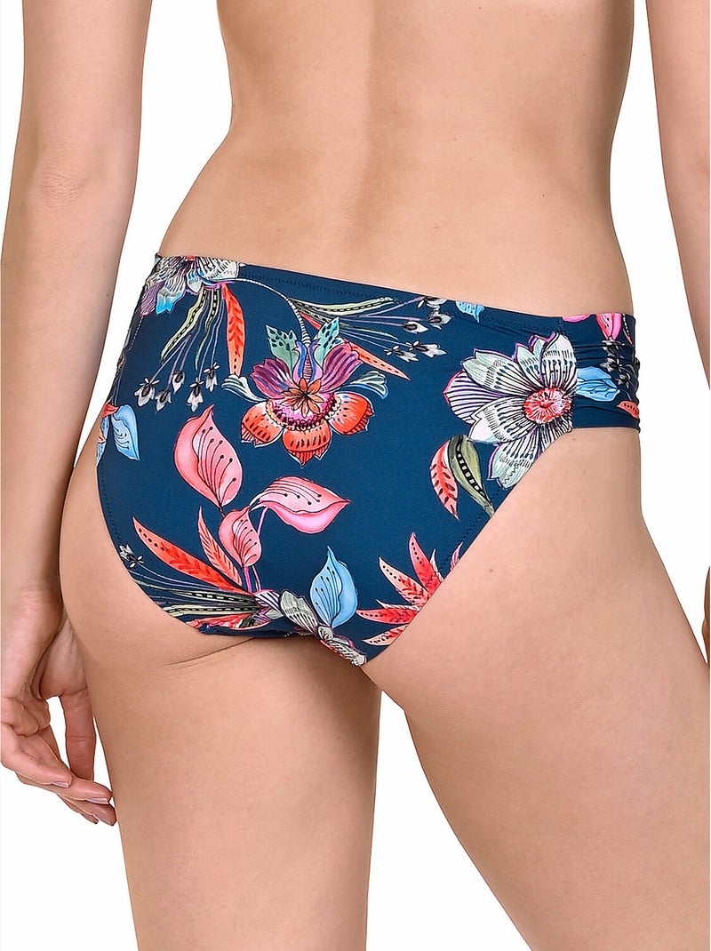 Bas maillot de bain taille haute Jamaica Bleu - Kiabi