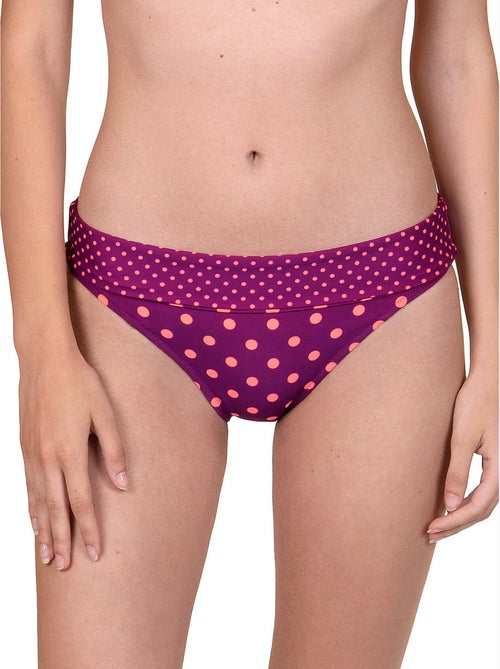 Bas maillot de bain taille haute réglable Linosa - Kiabi