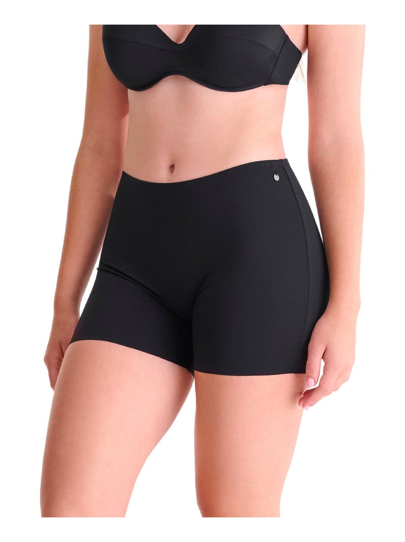 Bas maillot panty cycliste de bain taille haute CAPRI Noir - Kiabi
