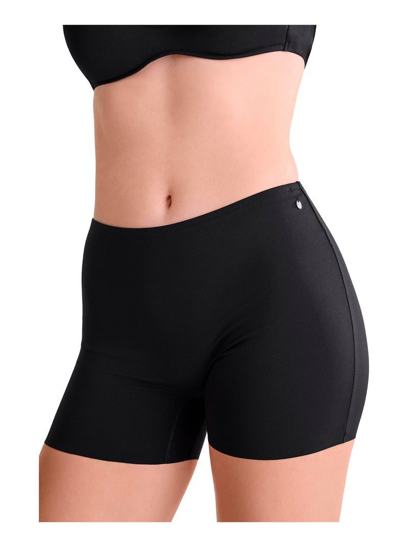 Bas maillot panty cycliste de bain taille haute CAPRI Noir - Kiabi