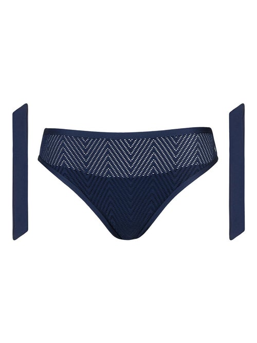 Bas maillot slip de bain à nouettes amovibles Santorini - Kiabi