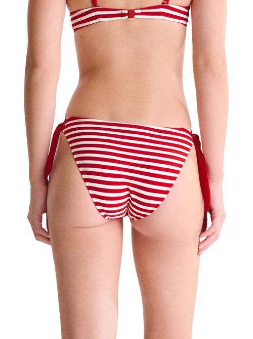 Bas maillot slip de bain à nouettes BONDI BEACH - Kiabi
