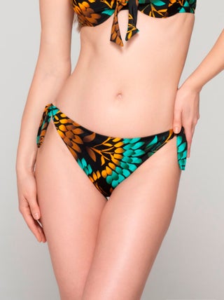 Bas maillot slip de bain à nouettes EMERALD