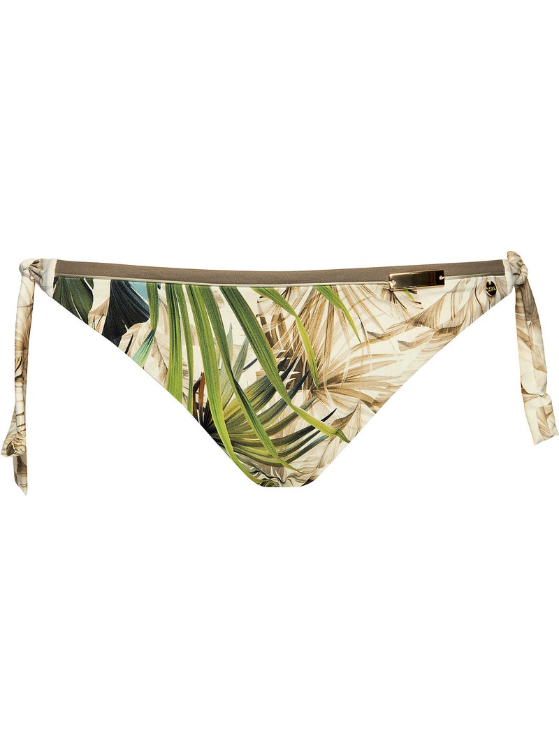 Bas maillot slip de bain à nouettes ensenada Vert - Kiabi