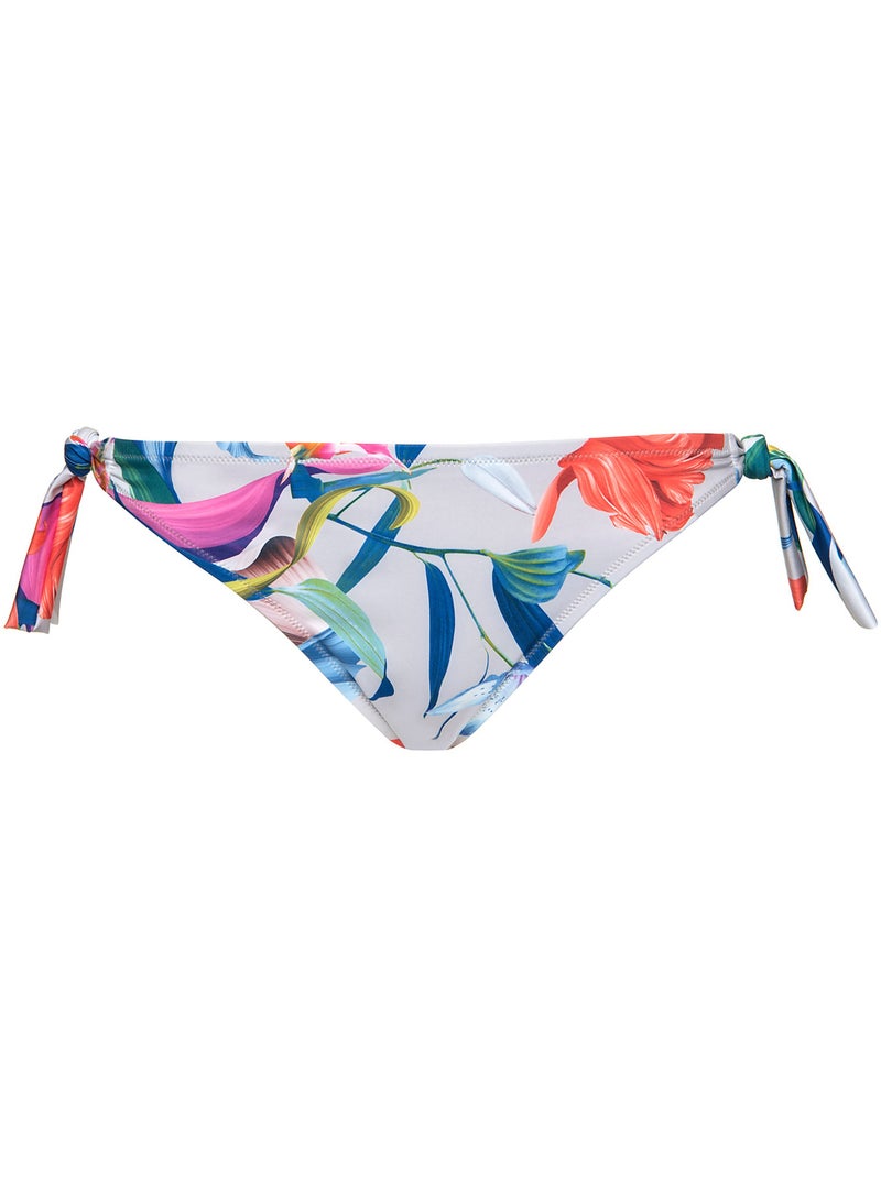 Bas maillot slip de bain à nouettes Nice Gris clair - Kiabi