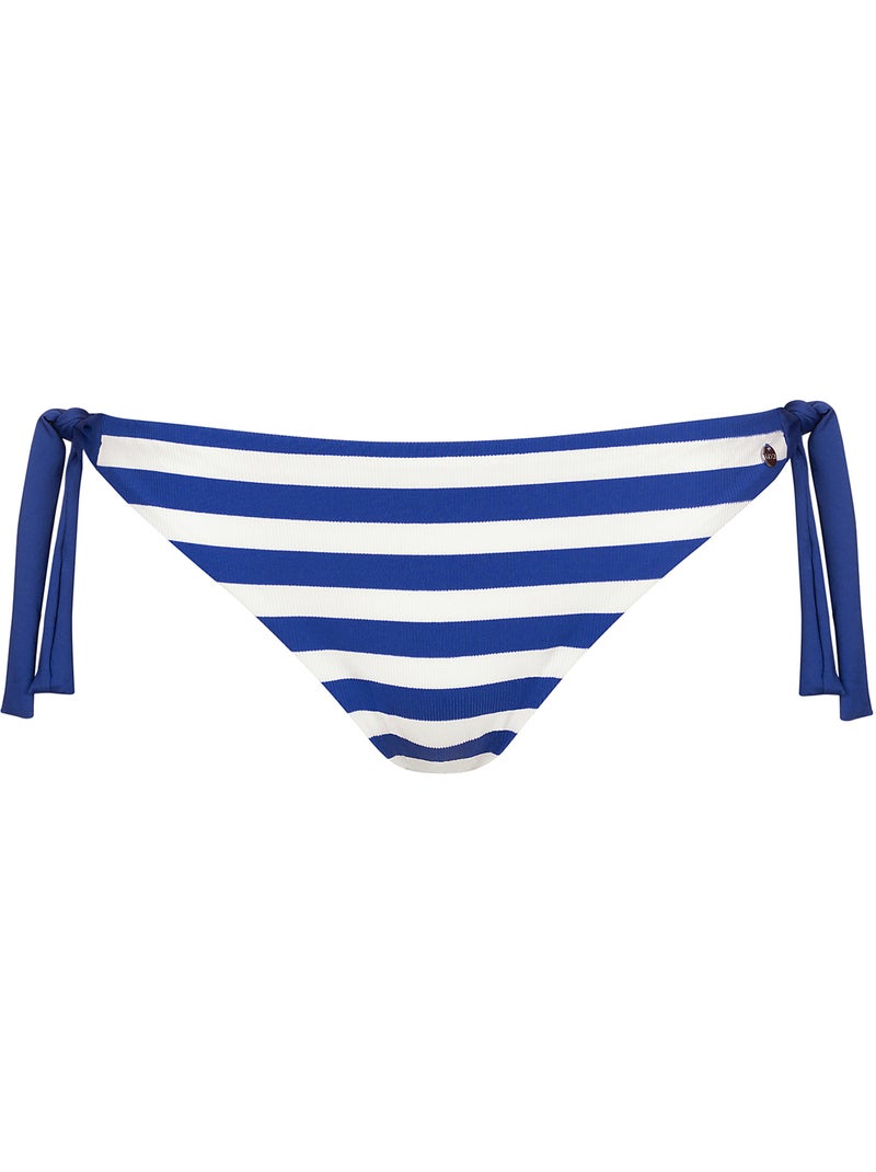 Bas maillot slip de bain à nouettes Rhodes Bleu - Kiabi