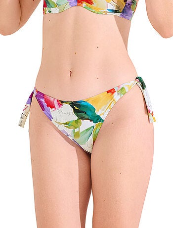 Bas maillot slip de bain à nouettes ROMA