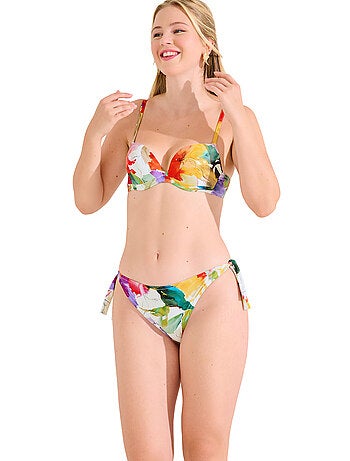 Bas maillot slip de bain à nouettes ROMA