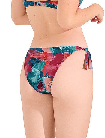 Bas maillot slip de bain à nouettes ROMA