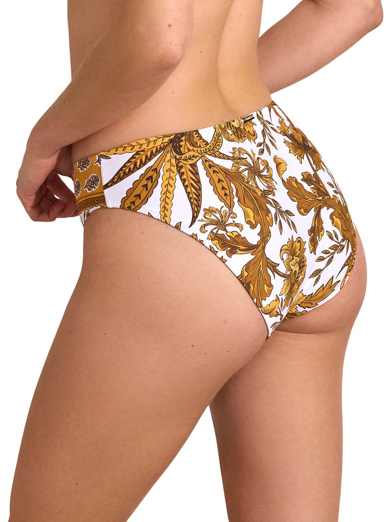 Bas maillot slip de bain ACANTHUS Jaune - Kiabi