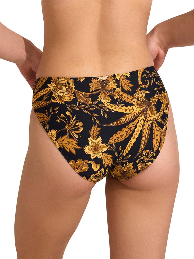Bas maillot slip de bain ACANTHUS Noir - Kiabi