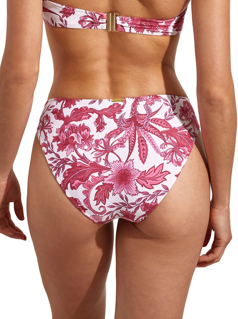Bas maillot slip de bain ACANTHUS Rose - Kiabi