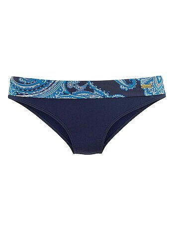 Bas maillot slip de bain ceinturé boho