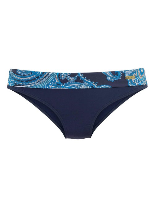 Bas maillot slip de bain ceinturé Boho - Kiabi