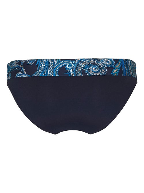Bas maillot slip de bain ceinturé Boho - Kiabi
