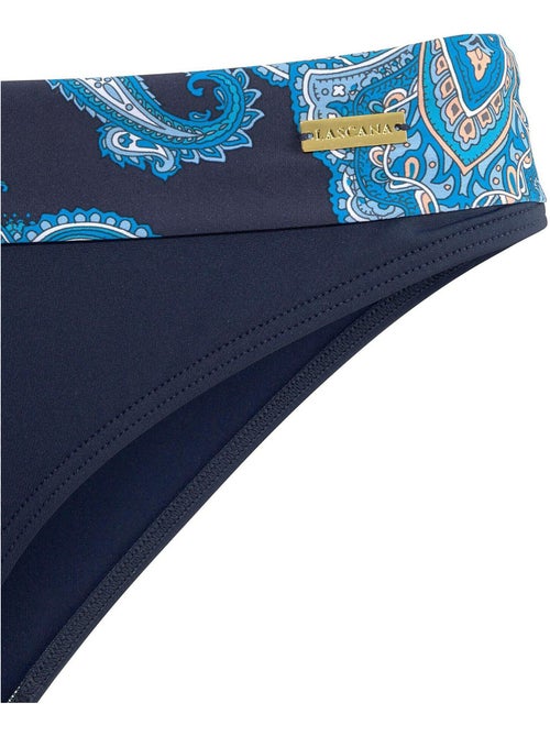 Bas maillot slip de bain ceinturé Boho - Kiabi