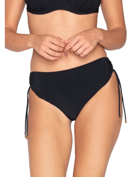 Bas maillot slip de bain côtés froncés BLUE SENSE - Kiabi