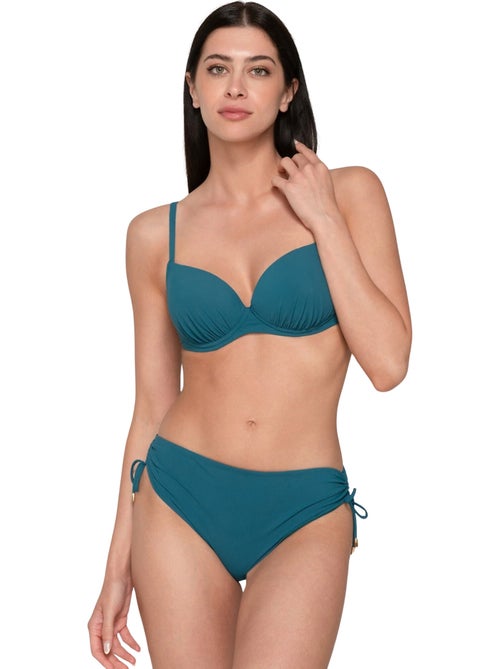 Bas maillot slip de bain côtés froncés BLUE SENSE - Kiabi