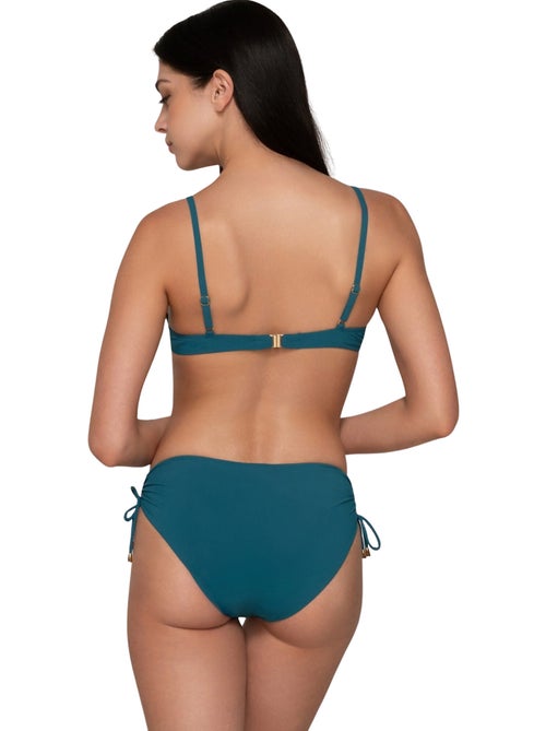 Bas maillot slip de bain côtés froncés BLUE SENSE - Kiabi
