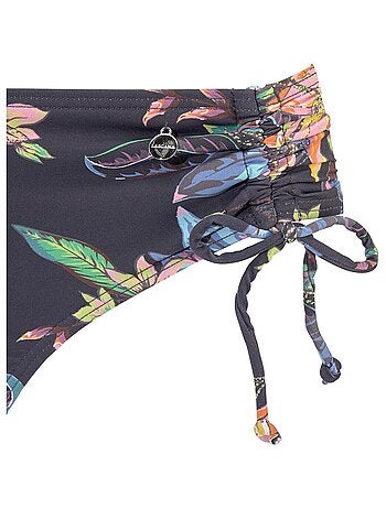 Bas maillot slip de bain côtés froncés Malia