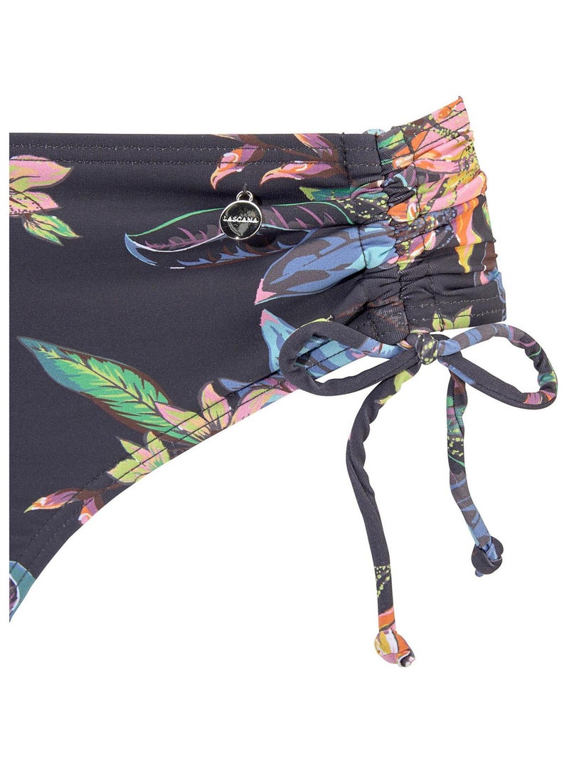Bas maillot slip de bain côtés froncés Malia Multicolore - Kiabi
