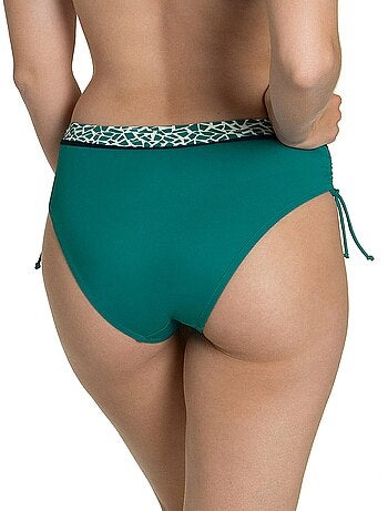 Bas maillot slip de bain côtés froncés Utila