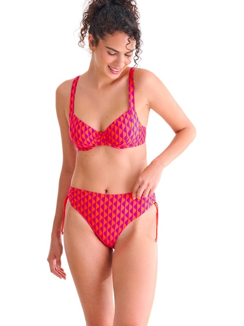 Bas maillot slip de bain côtés réglables ARUBA - Kiabi