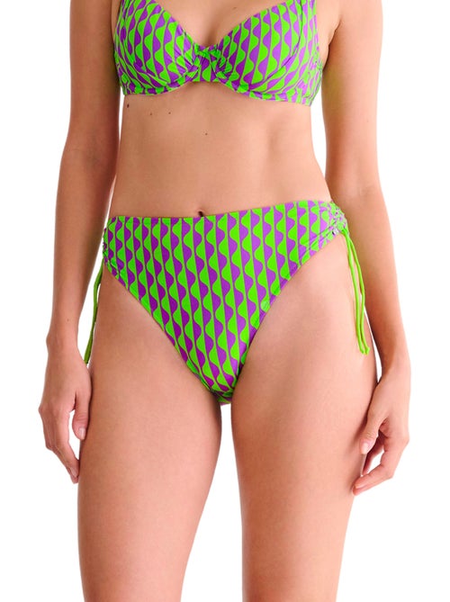 Bas maillot slip de bain côtés réglables ARUBA - Kiabi