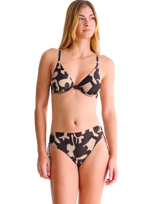 Bas maillot slip de bain côtés réglables ASWAN - Kiabi