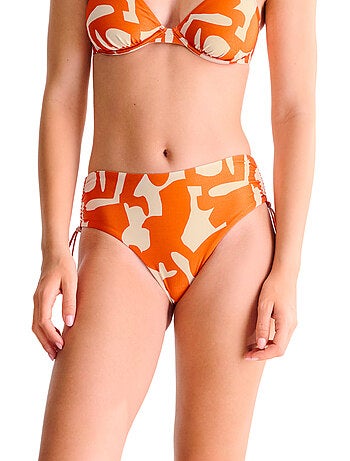 Bas maillot slip de bain côtés réglables ASWAN