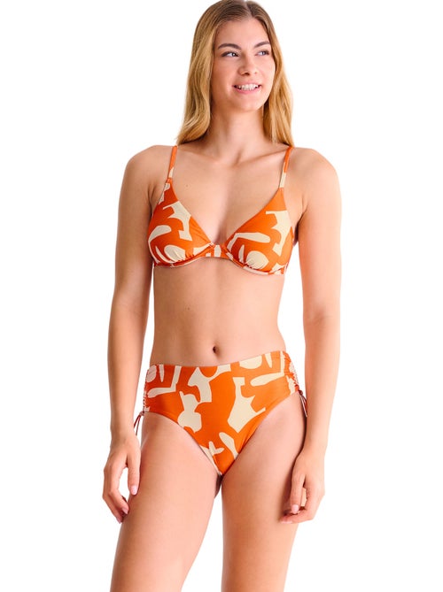 Bas maillot slip de bain côtés réglables ASWAN - Kiabi