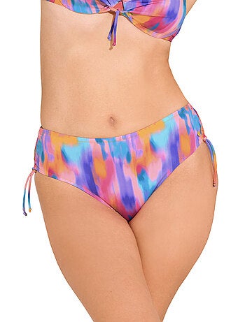 Bas maillot slip de bain côtés réglables JERSEY