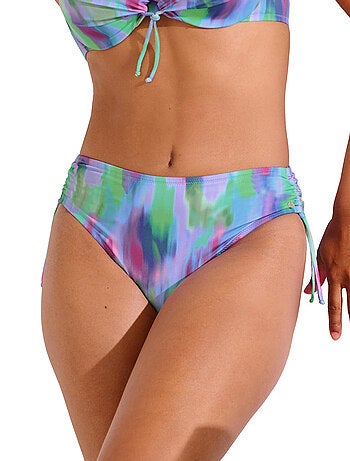 Bas maillot slip de bain côtés réglables JERSEY
