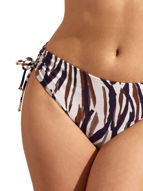 Bas maillot slip de bain côtés réglables SERENGETI - Kiabi