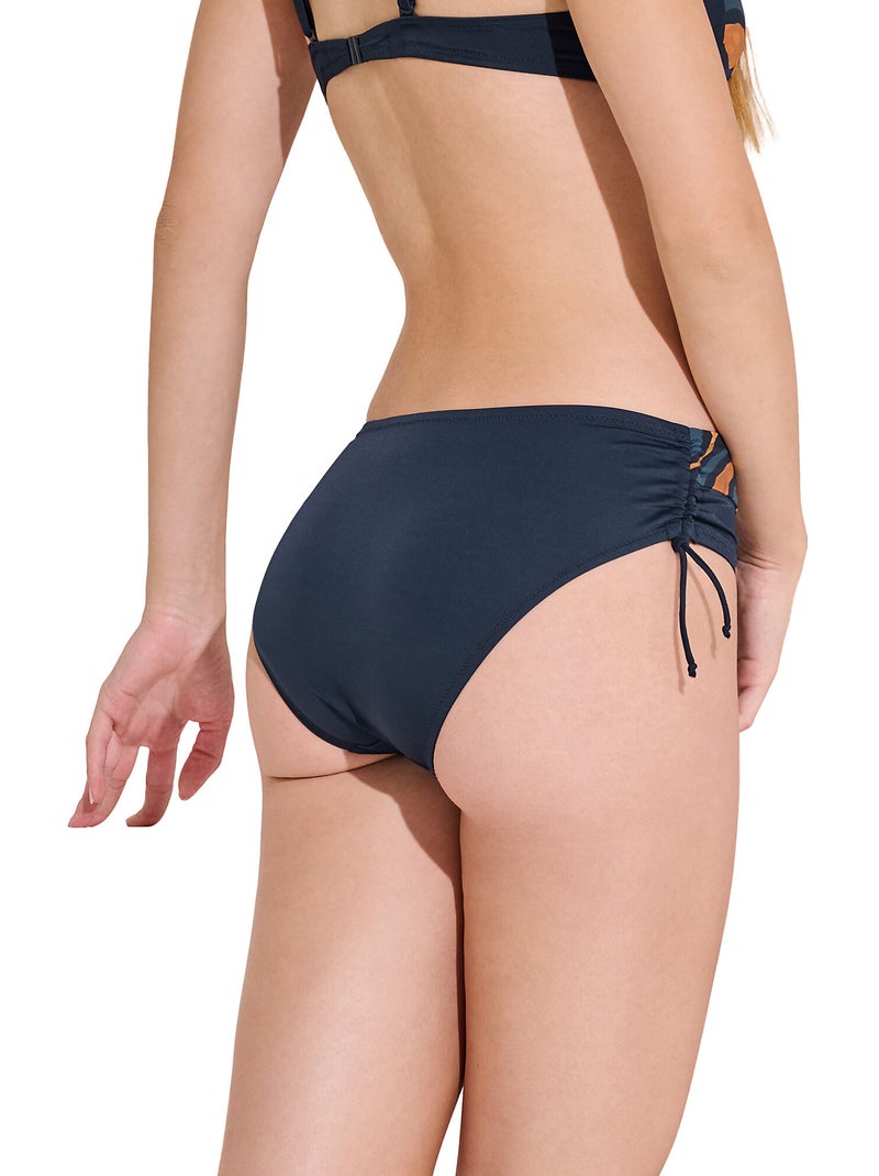 Bas maillot slip de bain côtés réglables TANZANIA Bleu - Kiabi