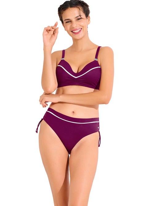 Bas maillot slip de bain côtés réglables UVITA - Kiabi